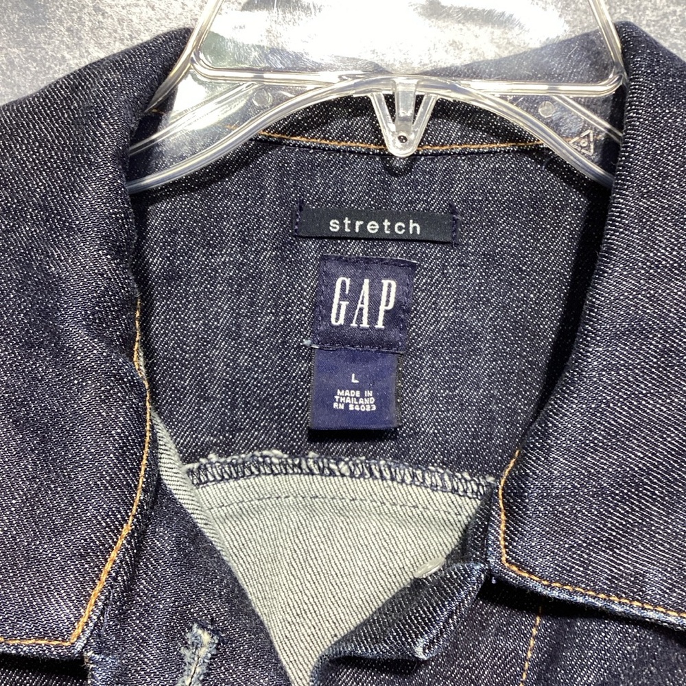 GAP Denim Trucker Jacket Women's Large NWOT Vintage - Picture 2 of 13